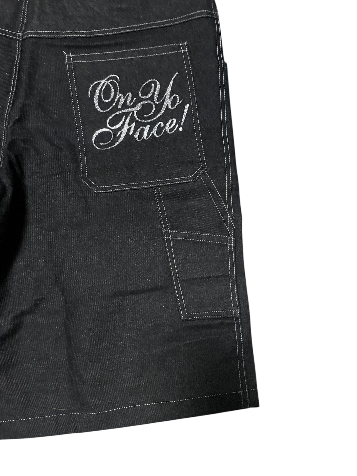 444® LAVISH DENIM CARPENTER JORTS