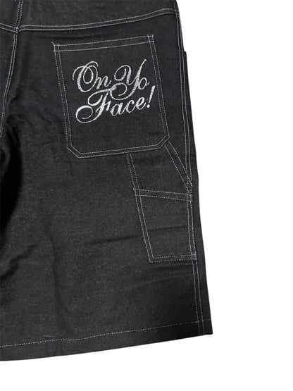 444® LAVISH DENIM CARPENTER JORTS