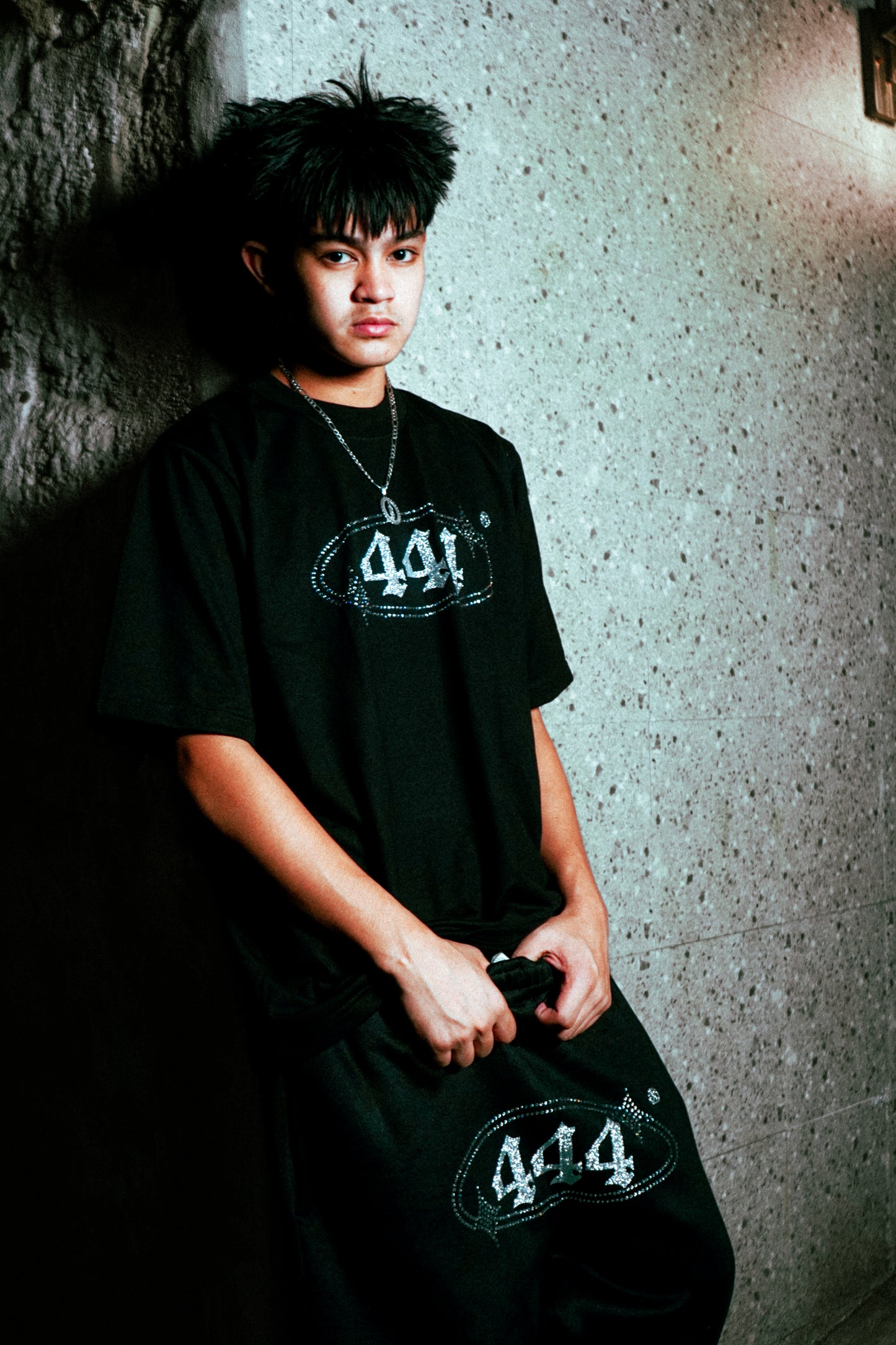 444® SWAROVSKI TRACK PANTS