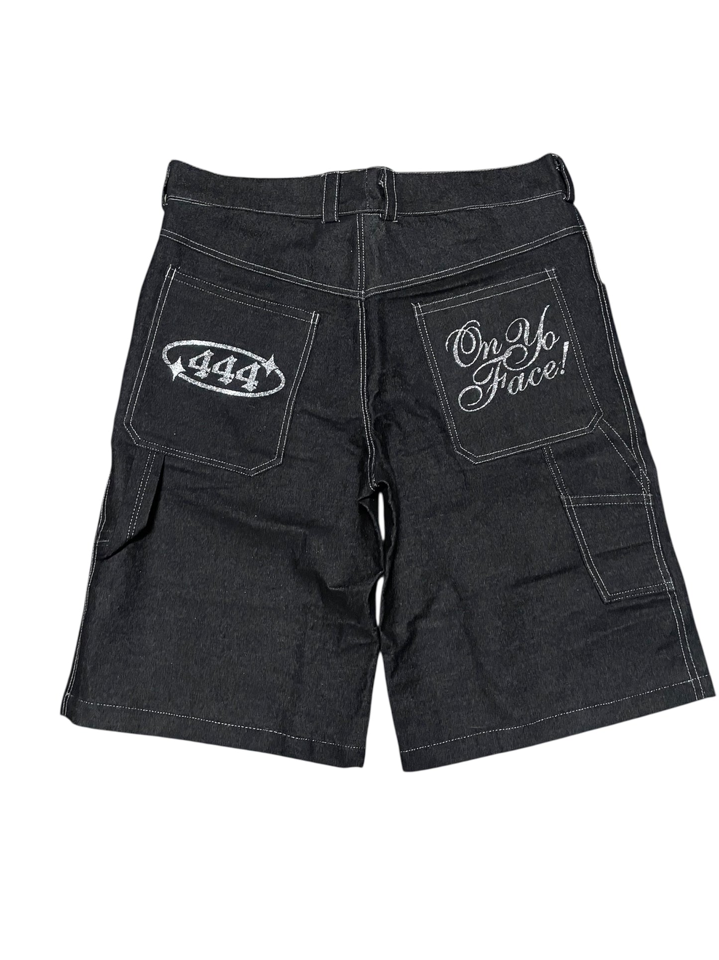 444® LAVISH DENIM CARPENTER JORTS