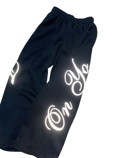 444® REFLECTIVE OYF TRACK PANTS