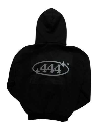 444® REFLECTIVE BALACLAVA CROP HOODIE