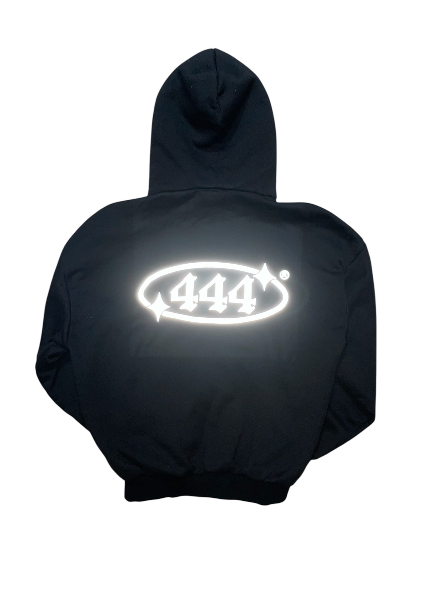 444® REFLECTIVE BALACLAVA CROP HOODIE