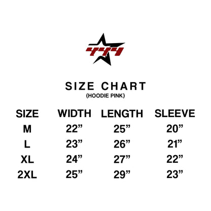 IN GLOCK WE TRUST HOODIE (PINK)